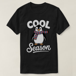 Cool Season Penguin Christmas Tee