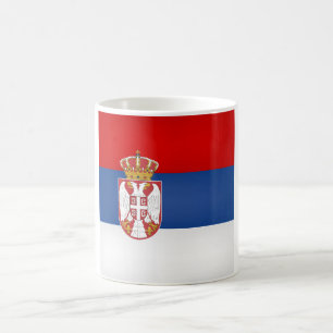 Cool Serbia Flag Coffee Mug