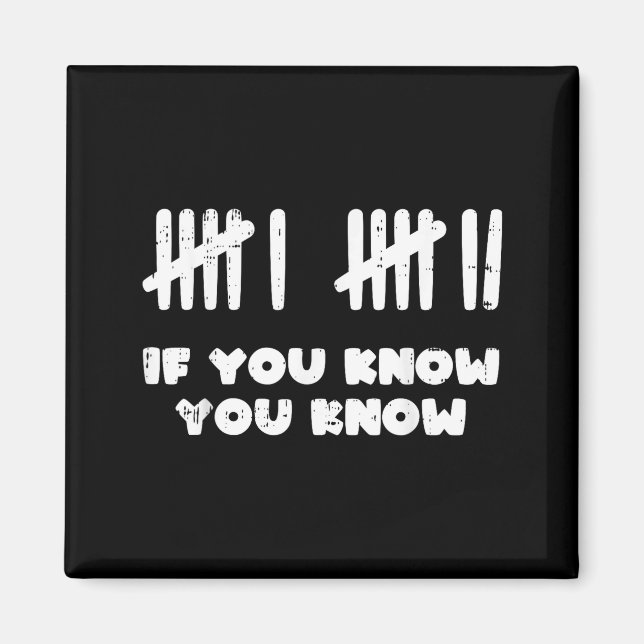 Cool Seven 6 67 Six You Know If 7 Magnet (Front)