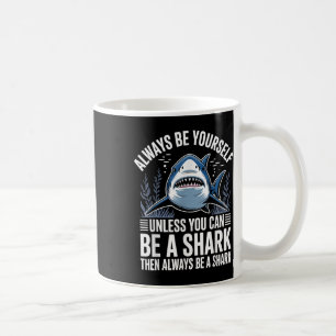 Cool Shark Art For Men Women Great White Hammerhea Coffee Mug