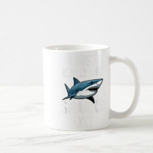 Cool Shark Art For Men Women Great White Hammerhea Coffee Mug
