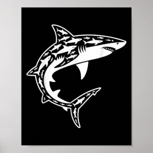 Cool Shark Costume For Men Women Kid Great White S Poster