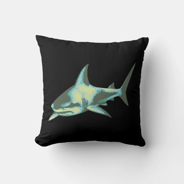 cool shark cushion (Front)