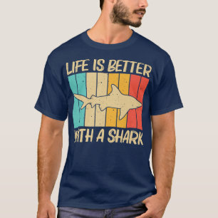Cool Shark Design For Men Women Shark Ocean Animal T-Shirt