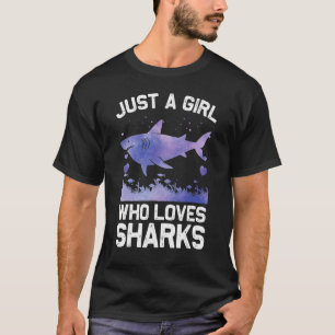 Cool Shark For Women Girls Kids Shark Whale Shark T-Shirt