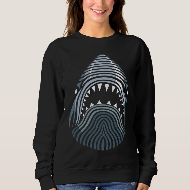 Cool Shark Head Sweatshirt (Front)