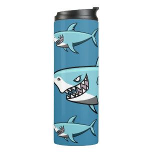Cool Sharks custom name tumbler