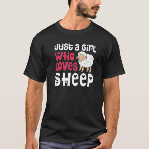 Cool Sheep For Women Girls Lamb Sheep Whisperer F T-Shirt