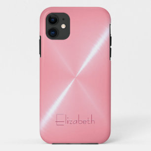 Cool Shiny Radial Steel Metallic iPhone 11 Case