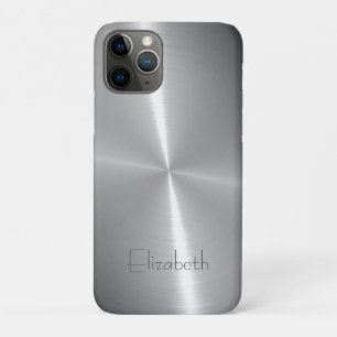Cool Shiny Radial Steel Metallic iPhone 11 Pro Case
