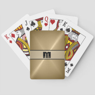 Cool Shiny Stainless Steel Metal Playing Cards
