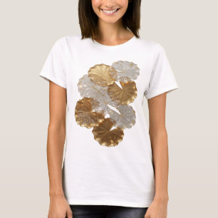 Cool Silver ABSTRACT ART Wearable Art T-Shirt