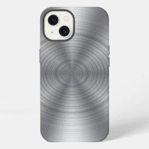 Cool Silver Metallic Look iPhone Case