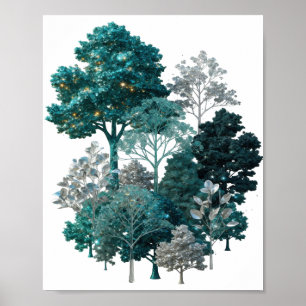 Cool Silver UNDETERMINED Poster