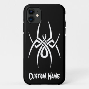 Cool Simple Elegant Classic Black White Tribal iPhone 11 Case