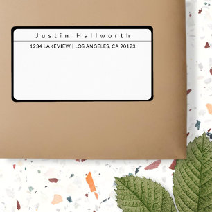 Cool Simple Minimalist Black & White