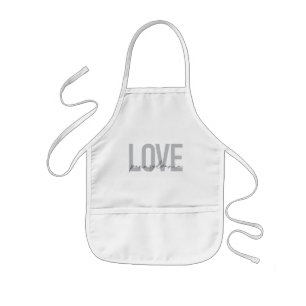Cool, simple, modern design Love Pennsylvania Kids Apron