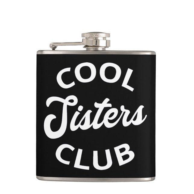 Cool Sisters Club I Hip Flask (Front)