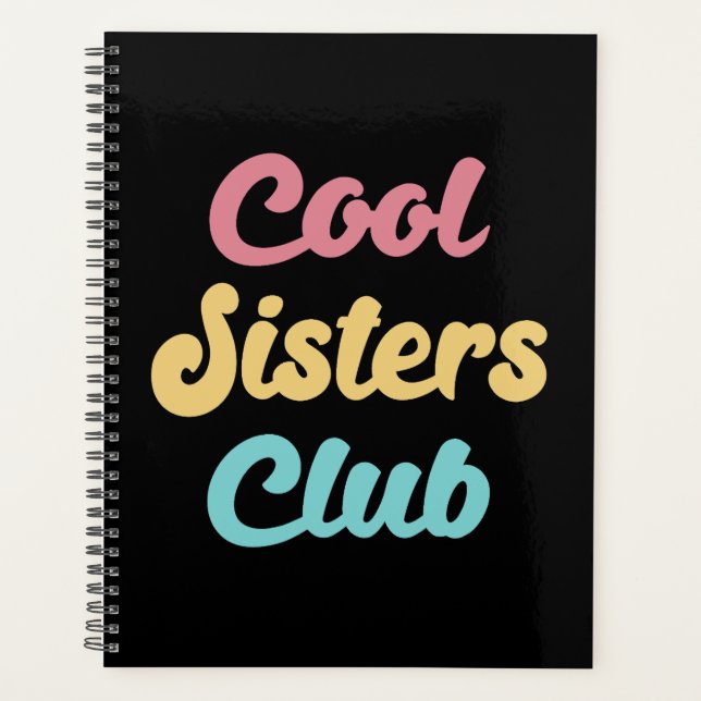 Cool Sisters Club II Planner (Front)