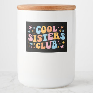 Cool Sisters Club III Food Label