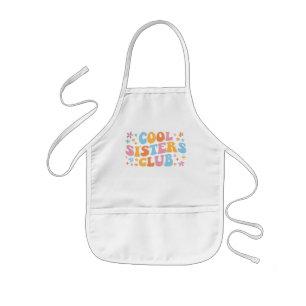 Cool Sisters Club III Kids Apron