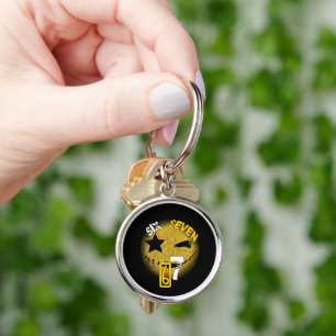 Cool Six Seven Keychain! Key Ring