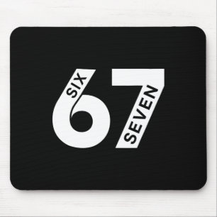 Cool Six Seven Number Gen Alpha Slang 6 7 Trending Mouse Pad