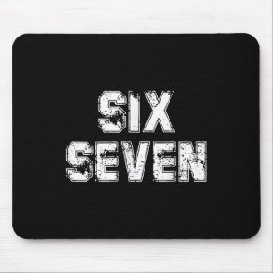 Cool Six Seven Number Gen Alpha Slang 6 7 Trending Mouse Pad