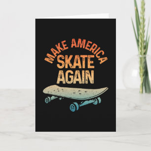 Cool Skateboard Art For Men Women Skateboarding Sk Card
