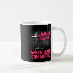 Cool Skateboard Art For Men Women Skateboarding Sk Coffee Mug