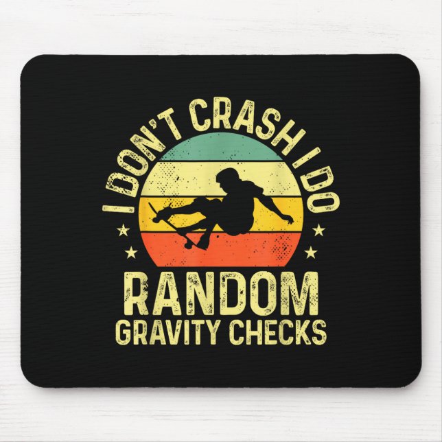 Cool Skateboard Art For Men Women Skateboarding Sk Mouse Pad (Front)