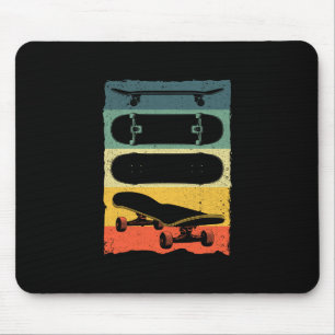 Cool Skateboard Art For Men Women Skateboarding Sk Mouse Pad