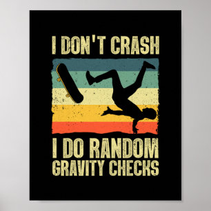 Cool Skateboard Art For Men Women Skateboarding Sk Poster