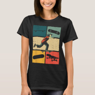 Cool Skateboard For Men Women Vintage Skateboardin T-Shirt
