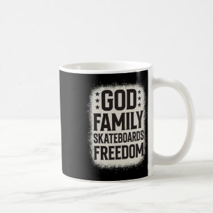 Cool Skateboard Skate Skateboarding Freedom Skater Coffee Mug