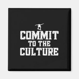 Cool Skateboarder Love Skateboarding Culture Stree Magnet