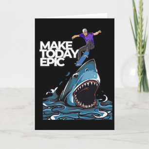 Cool Skateboarding Art For Men Women Skateboard Sk Card