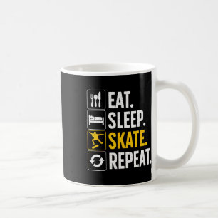 Cool Skateboarding Art For Men Women Skateboard Sk Coffee Mug