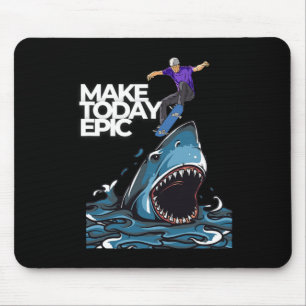 Cool Skateboarding Art For Men Women Skateboard Sk Mouse Pad