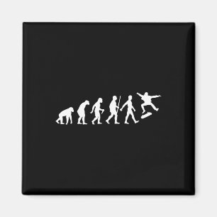 Cool Skateboarding For Men Women Skateboard Evolut Magnet