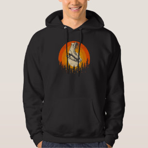 Cool Skaters Vintage Skate Sunset Retro  Figure Sk Hoodie