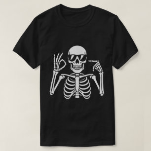 Cool Skeleton 67 Meme Shirt for Halloween Vibes