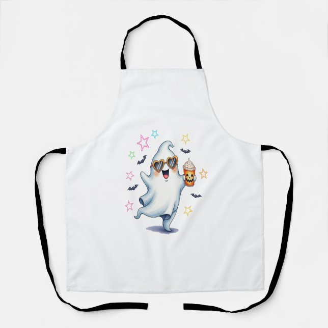 Cool Skeleton at the Beach Apron (Front)