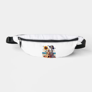 Cool Skeleton at the Beach Bum Bags