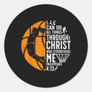 Cool Sketll For Men Women Sport Game Sketll Player Classic Round Sticker