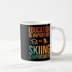 Cool Ski Art For Men Women Kids Nordic Mountain Sk Coffee Mug