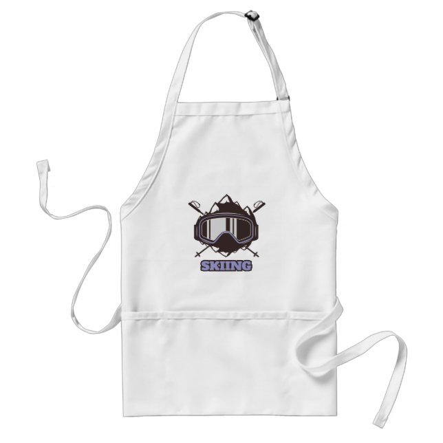 Cool Ski Helmet  Standard Apron (Front)