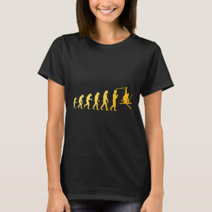 Cool Skiing Art For Men Women Skiing Themed Ski Lo T-Shirt