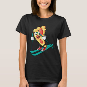 Cool Skiing Art For Men Women Skiing Themed Ski Lo T-Shirt