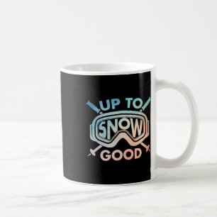 Cool Skiing Design For Men Women Ski Skier Snow Sk Coffee Mug